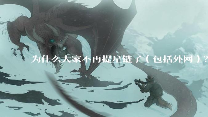 为什么大家不再提星链了（包括外网）？
