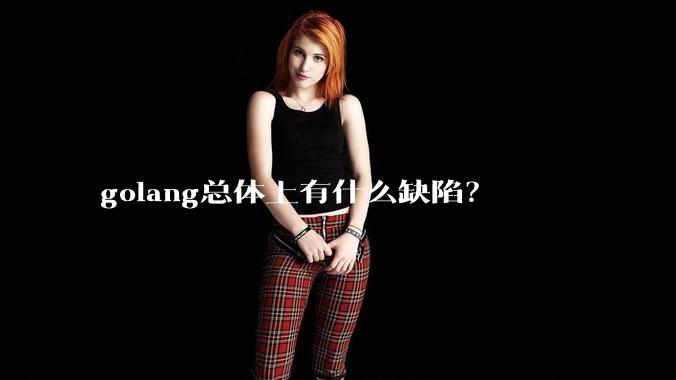 golang总体上有什么缺陷？