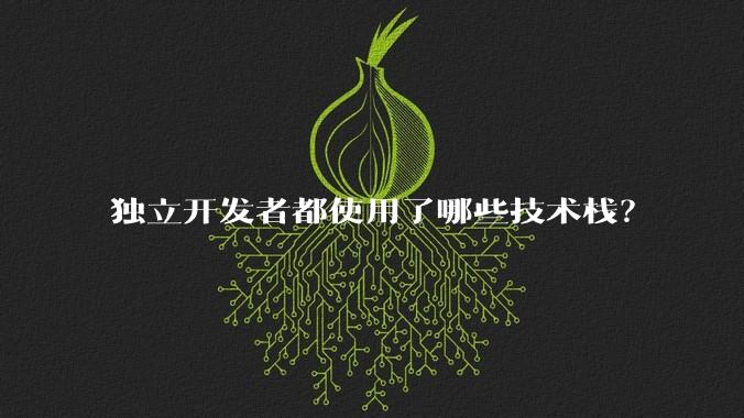 独立开发者都使用了哪些技术栈？